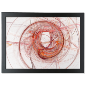 Framed A2 Fine Art Print - Landscape/Black Snail A2